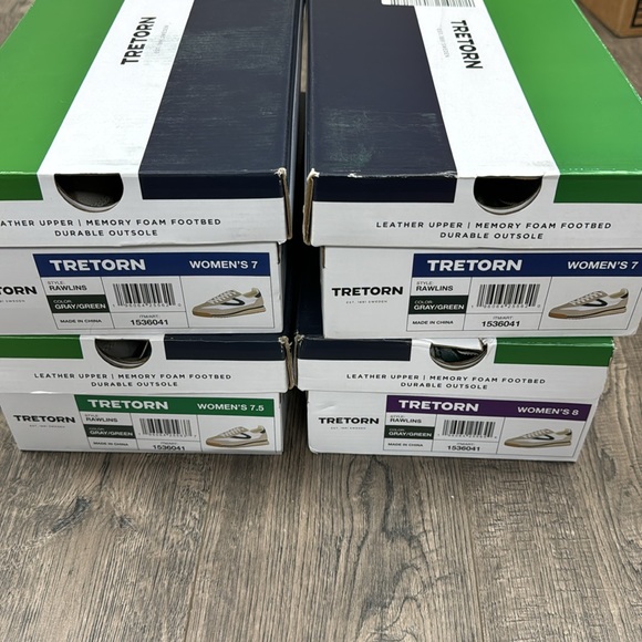 Tretorn Rawlins Green Sneakers - Picture 5 of 5